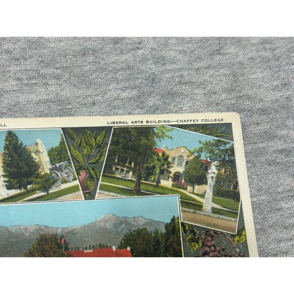 Multiview Postcard Ontario CA Chaffey College City Hall Foothill Orange Grove - Picture 4 of 7